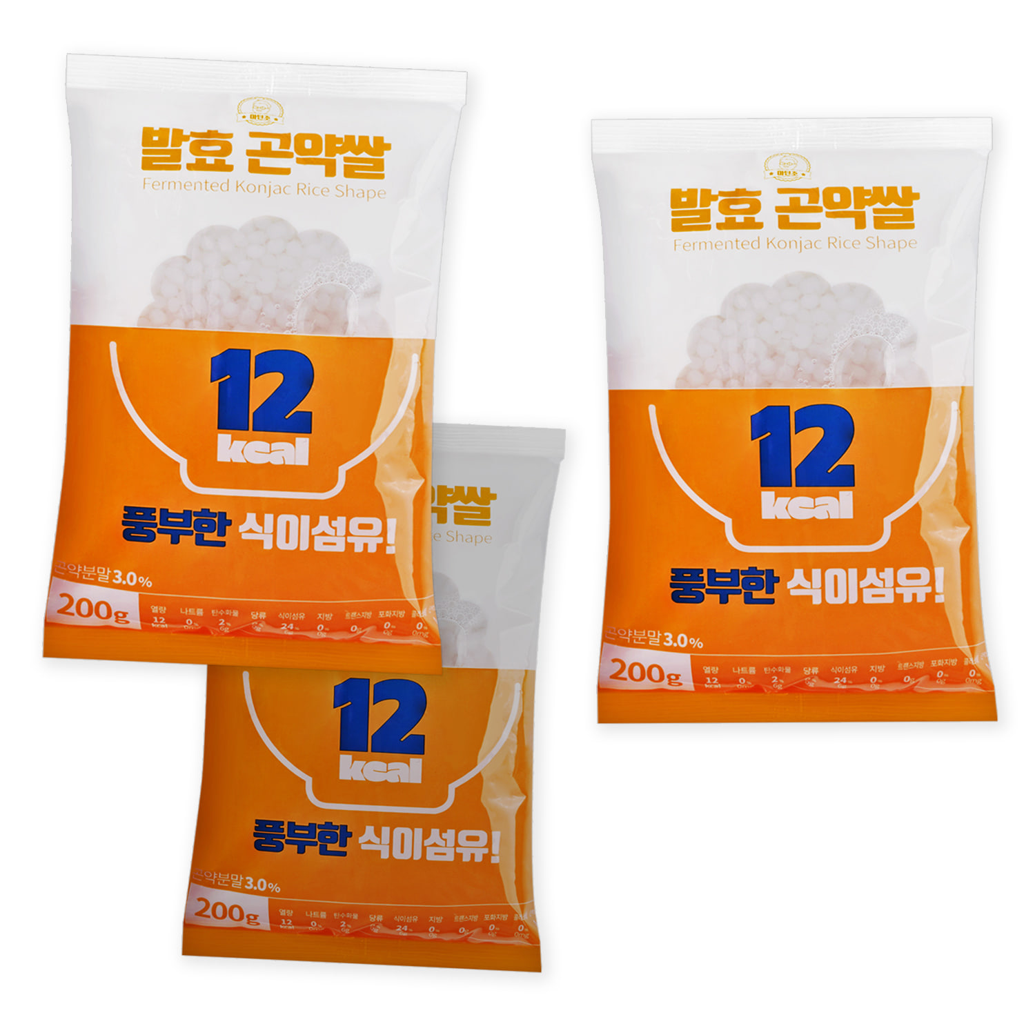 마틴조 발효곤약쌀 200g x 3팩